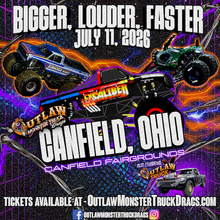 Load image into Gallery viewer, 2026 Canfield Outlaw Monster Truck Drags
